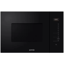 Встраиваемая микроволновая печь Gorenje BMI521SG3BG: Цвет черный