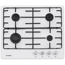 Варочная поверхность газовая Minola MGM 61011 WH: Размеры для встраивания (ШxГ) 56x50 см