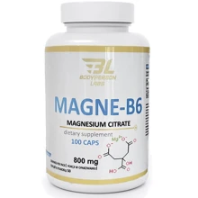 Bodyperson Labs Magne B6 800 mg 100 caps / 50 servings: Пол Унисекс