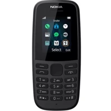 Мобильный телефон Nokia 105 Single Sim 2019 Black (no charger) (UA UCRF): Дисплей 1.77 TFT (120x160)