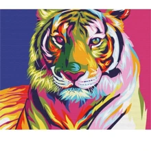 Картина по номерам Brushme Тигр поп арт 40x50 см (BS9203): Производитель Brushme