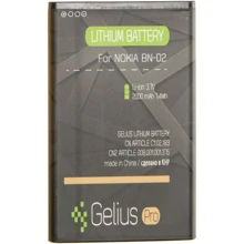 Аккумулятор Gelius Pro 1500mAh for Nokia BN-02: Производитель Gelius