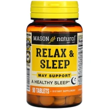 Mason Natural Relax and Sleep Расслабление и сон 90 таблеток: Форма выпуска Таблетки