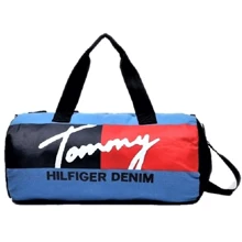 Мужская спортивная сумка Tommy Hilfiger голубая (TH1467M): Пол Мужской