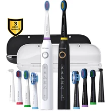 Зубная щетка Pecham Black and White Travel Set PC-084: Назначение универсальная