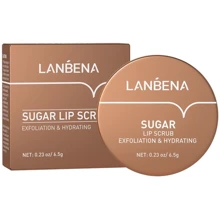 Lanbena Sugar Lip Scrub Exfoliation & Hydrating Скраб для губ с коричневым сахаром 6.5 g: Назначение Питание, Увлажнение