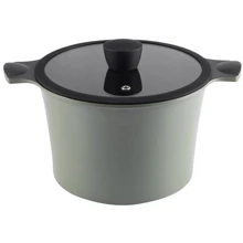 Каструля RINGEL Zitrone Olive з кришкою 24 см 5.8 л (RG-2108-24/2/OL): Тип Традиционная