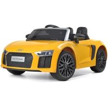 Дитячий електромобіль Bambi Racer Audi жовтий (M 3449EBLR-6): Вид автомобиль