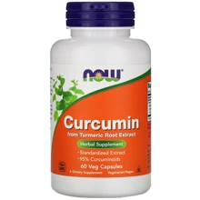 Now Foods Curcumin, 60 Veg Capsules: Форма випуску капсули