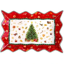 Страва Lefard Christmas story 21х26 см (985-202): Тип Блюдо