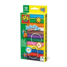 Пластилин SES Creative Веселая лепка 12 цветов (00406S): Производитель Ses