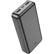 Внешний аккумулятор Hoco Power Bank 20000mAh J100A High-Ranking Black: Количество USB 3