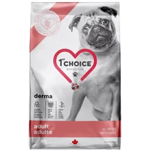 Сухий дієтичний корм 1st Choice Adult Derma для собак з лососем 12 кг: Тип Сухой корм