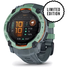 Смарт-часы Garmin Instinct 3 AMOLED 50mm Neotropic with Twilight Band (010-03020-01): Дисплей 1.3" AMOLED (416x416)