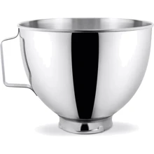 Чаша KitchenAid 4,3 л 5K45SBWH з нержавеющей стали, с ручкой, к моделям 4.3 л / 4.8 л: Производитель KitchenAid