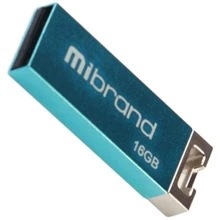 USB-флешка Mibrand 16GB Сhameleon Light Blue USB 2.0 (MI2.0/CH16U6LU): Стандарт USB USB 2.0