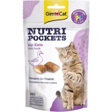 Вітамінні ласощі Gimborn GimCat Nutri Pockets для кішок Качка та мультивітамін 60 г (4002064419220): Вид Снеки