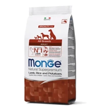 Сухой корм Monge Dog All breeds Adult Lamb, Rice and Potatoes с ягненком, рисом и картофелем 2.5 кг (70011310): Тип Сухой корм
