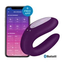 Вібратор для пар Satisfyer Double Joy Violet: Для кого для пари