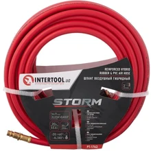 Шланг гібридний Intertool PT-1762 20 атм, 6*11мм, 20м: Тип шланг напорный