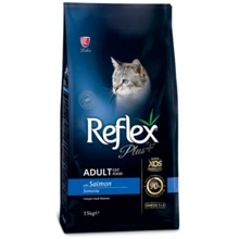Сухой корм Reflex Plus для котов с лососем 15 кг (RFX-402): Тип Сухой корм