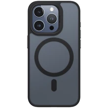 Чохол для iPhone Blueo Skin Friendly Frosted with MagSafe Black для iPhone 13 Pro Max: Колір черный