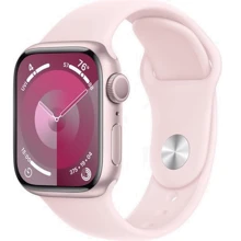 Apple Watch Series 9 41mm GPS Pink Aluminum Case with Pink Sport Band - S/M (MR933) : Розмір 41mm