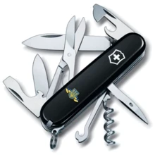 Мультитул Victorinox Climber Ukraine 91мм/14 функций/черный /Герб Украины с ленточкой (1.3703.3_T1010u): Тип мини-мультитул