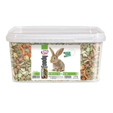 Повнораціонний корм Lolopets для кролика 2 кг (LO-71261): Вид Корм