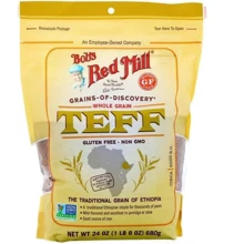 Тефф Bob's Red Mill цельное зерно, без глютена 680 г (039978025364): Вид Тефф