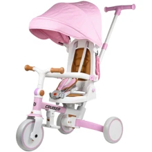 Дитячий біговел Tri-cycle 6in1 Cruiser Milano 002 with bag, рожевий: Виробник Cruiser