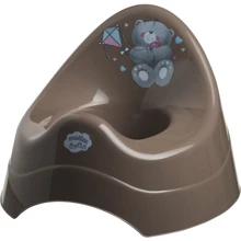 Горшок Maltex 2077 "Bear" - коричневый (70471): Цвет коричневый