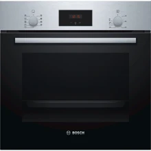 Духова шафа електрична Bosch HBF114BS0: Об'єм, л 66