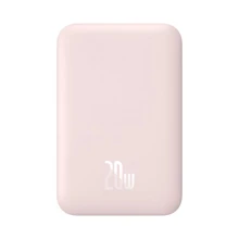 Внешний аккумулятор Baseus Power Bank 6000mAh Magnetic Wireless 20W Pink (PPCX020004): Количество USB нет