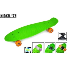 Penny Board Nickel 27 Green Світяться колеса: Тип пенні борд