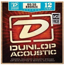 Струна для гитар Струны DUNLOP DAB1254 80/20 BRONZE LIGHT (12-54): Тип Комплект струн