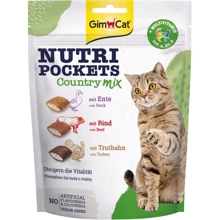 Витаминные лакомства Gimborn GimCat Nutri Pockets для кошек Кантри микс 150 г (4002064419183): Вид Снеки