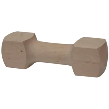 Игрушка для собак Croci Гантель квадратная деревянная 27х7.5х7.5 см (C6098461): Производитель Croci