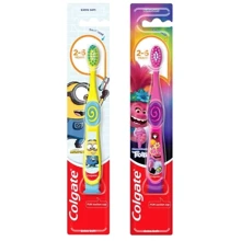 Зубная щетка Colgate Kids Minions/Trolls детская экстрамягкая 2+ (5900273150035): Тип Зубная щетка