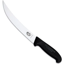 Кухонний ніж Victorinox Fibrox Breaking 25см з черн. ручкою (5.7203.25): Лезо нержавіюча сталь