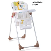 Стульчик для кормления Bertoni OLIVER (white/beige giraffe): Тип классический стульчик