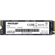 PATRIOT P310 480 GB (P310P480GM28) UA: Тип накопичувача внутренний