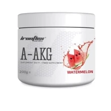 Амінокислота для спорту IronFlex Nutrition A-AKG 200 g / 40 servings / Watermelon: Смак Кавун