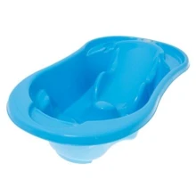 Ванночка Tega Komfort з термометром та зливом анатомічна (Tega TG-011 blue paste): Виробник Tega