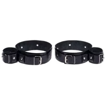 Фіксатор для зап'ястків та стегон Fixation Me Thigh, Black: Виробник sLash