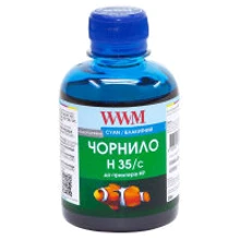 Чернила WWM HP № 22/121/134/135/136/141 cyan (H35/C): Цвет Cyan