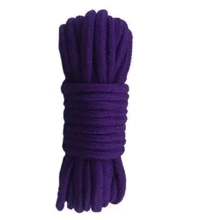 Мотузка для бондажа BONDAGE ROPE 10M PURPLE: Виробник sLash