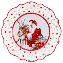 Тарелка Lefard Christmas story 21см (985-196): Тип Тарелка