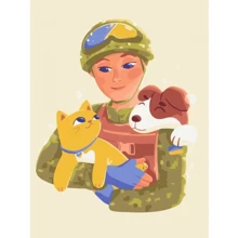 Картина за номерами Brushme В надійних руках @ Олена Майхріч 40x50 см (BS53158): Виробник Brushme