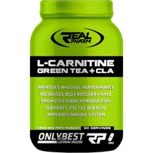Жироспалювач Real Pharm L-Carnitine Green Tea And Cla 90 tablets: Стать унісекс